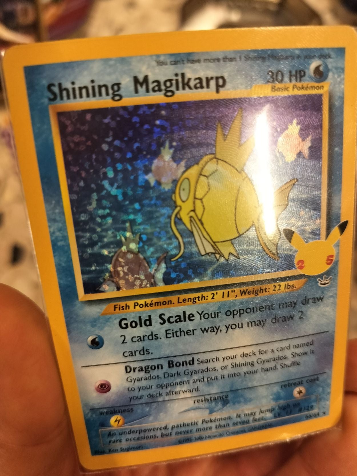 Magikarp Pokémonkort